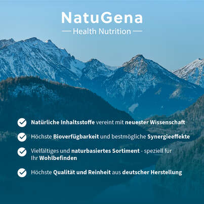 Sie sehen eine Packung NatuGena MitochondrienAktivator Pulver, Produktbild: 06 NatuGena MitochondrienAktivator Pulver, A-Nr.: 6011849 - 06
