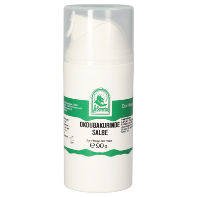 Sie sehen eine Packung OKUBAKURINDE SALBE 90 G, Produktbild: 01 OKUBAKURINDE SALBE 90 G, A-Nr.: 5832679 - 01