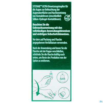 Augentropfen Systane/ultra Benetzungstropfen Unkonserviert 10ml, A-Nr.: 5423679 - 03
