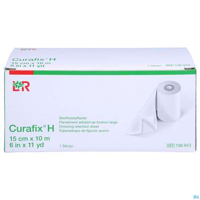 Curafix H Fixierpflaster 10mx 15cm 1st, A-Nr.: 1243495 - 01