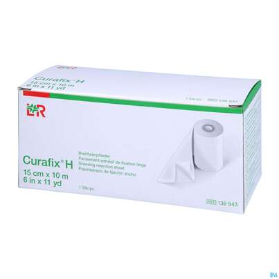 Curafix H Fixierpflaster 10mx 15cm 1st, A-Nr.: 1243495 - 02