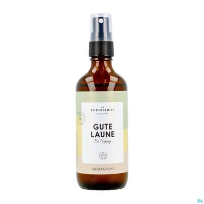 Sie sehen eine Packung Dr.eberhardt Raumspray Bio Gute Laune 100ml, Produktbild: 01 Dr.eberhardt Raumspray Bio Gute Laune 100ml, A-Nr.: 5767404 - 01