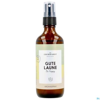Sie sehen eine Packung Dr.eberhardt Raumspray Bio Gute Laune 100ml, Produktbild: 02 Dr.eberhardt Raumspray Bio Gute Laune 100ml, A-Nr.: 5767404 - 02