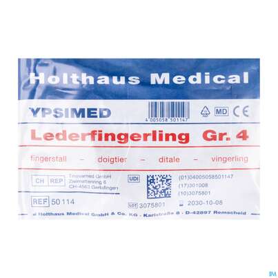 Fingerlinge Leder-ypsimed Gr 4 1st, A-Nr.: 5139694 - 01
