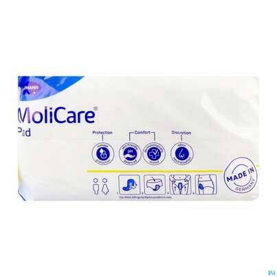 Sie sehen eine Packung Inkontinenz Molicare Pad Tropfen 3 30st, Produktbild: 05 Inkontinenz Molicare Pad Tropfen 3 30st, A-Nr.: 5930672 - 05