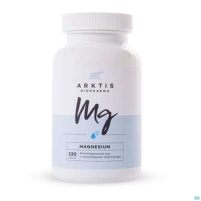 Sie sehen eine Packung Magnesium Kapseln -arktis 120st, Produktbild: 01 Magnesium Kapseln -arktis 120st, A-Nr.: 4750703 - 01