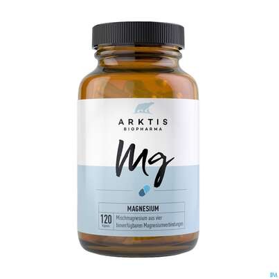 Sie sehen eine Packung Magnesium Kapseln -arktis 120st, Produktbild: 02 Magnesium Kapseln -arktis 120st, A-Nr.: 4750703 - 02