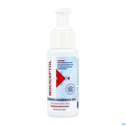 Sie sehen eine Packung Nociceptol Schmerzlinderungsgel 40ml, Produktbild: 01 Nociceptol Schmerzlinderungsgel 40ml, A-Nr.: 5814084 - 01