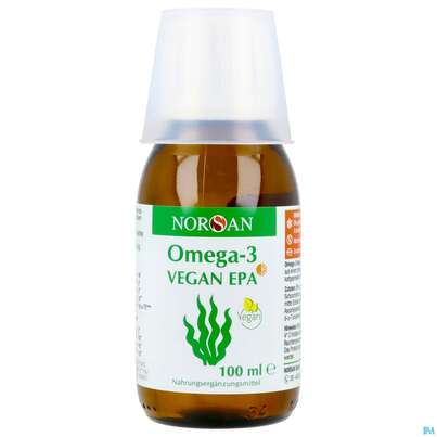 Omega -3 Norsan Oel/vegan/epa/hochd. Orangengeschmack 100ml, A-Nr.: 5948034 - 09