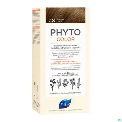 Sie sehen eine Packung Phytocolor 7.3 Goldblond 1pk, Produktbild: 06 Phytocolor 7.3 Goldblond 1pk, A-Nr.: 4898682 - 06