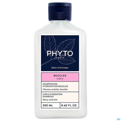 Sie sehen eine Packung Shampoon Phyto Curls Hydration 250ml, Produktbild: 01 Shampoon Phyto Curls Hydration 250ml, A-Nr.: 5932116 - 01