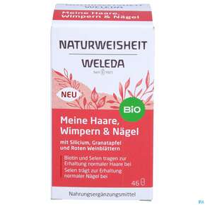 Weleda Naturweisheit Haare Wimpern Naegel 46st, A-Nr.: 5436044 - 01