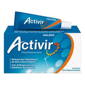 Activir Fieberblasencreme 2g Tube, A-Nr.: 3509750 - 01