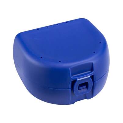 Sie sehen eine Packung Dentobox Dunkelblau, Produktbild: 01 Dentobox Dunkelblau, A-Nr.: 6124068 - 01