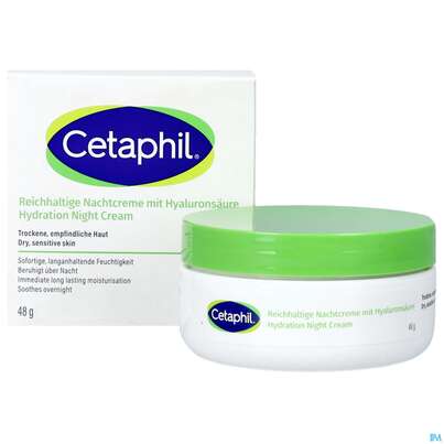 Cetaphil Nachtcreme +hyaluronsaeure Reichhalt 48ml, A-Nr.: 4839343 - 06