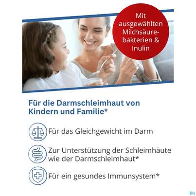 Sie sehen eine Packung Darmflora Plus Dr.wolz Kinder Pulver +familie Nr 60519 68g, Produktbild: 10 Darmflora Plus Dr.wolz Kinder Pulver +familie Nr 60519 68g, A-Nr.: 5186699 - 10