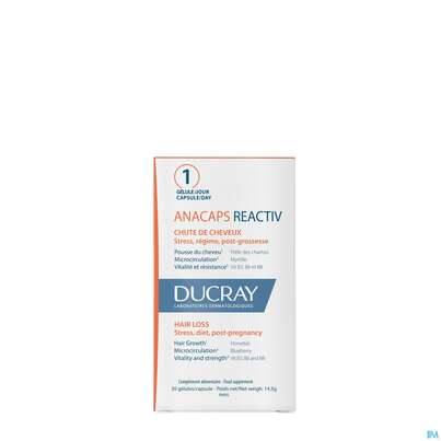 Ducray Anacaps F.d.haar Haarausfall Kapseln Reaktiv23 30st, A-Nr.: 5744969 - 03