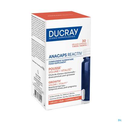 Ducray Anacaps F.d.haar Haarausfall Kapseln Reaktiv23 30st, A-Nr.: 5744969 - 04
