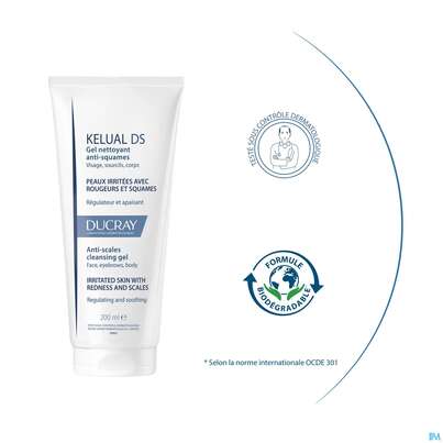 Ducray Kelual Ds Reinigungsgel Neu 200ml, A-Nr.: 5862261 - 12