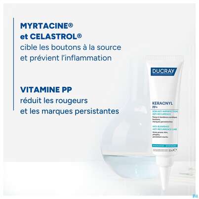 Ducray Keracnyl Pp+ Creme Gegen Hautunreinheiten 30ml, A-Nr.: 5564397 - 29