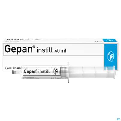 Sie sehen eine Packung Gepan Instill 2mg/ml Fertigspritze Lösung Sterile Natrium Chondroitinsulfat 0,2% 40ml, Produktbild: 05 Gepan Instill 2mg/ml Fertigspritze Lösung Sterile Natrium Chondroitinsulfat 0,2% 40ml, A-Nr.: 3424315 - 05