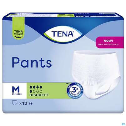 Inkontinenz Tena Pants Discreet M 792100 12st, A-Nr.: 2694455 - 02