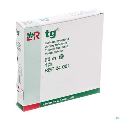 Sie sehen eine Packung Schlauchverband Tg Gr 2 2,3cm Finger,zehe Gross 20m, Produktbild: 02 Schlauchverband Tg Gr 2 2,3cm Finger,zehe Gross 20m, A-Nr.: 1243845 - 02