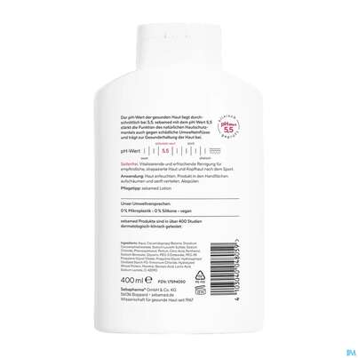 Sie sehen eine Packung Sebamed/sebapharma Sport Dusche 400ml, Produktbild: 05 Sebamed/sebapharma Sport Dusche 400ml, A-Nr.: 5599817 - 05