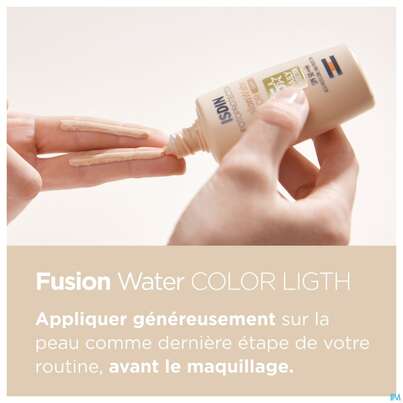 Sie sehen eine Packung Sonnenprodukte Isdin/fotoprotection Fusion Water Color Light Lsf 50 50ml, Produktbild: 15 Sonnenprodukte Isdin/fotoprotection Fusion Water Color Light Lsf 50 50ml, A-Nr.: 5570274 - 15