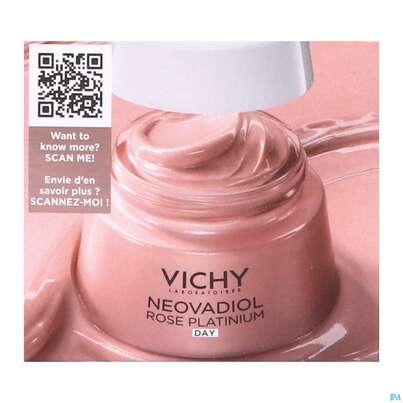 Sie sehen eine Packung Vichy Neovadiol Rose Platinium 50ml, Produktbild: 09 Vichy Neovadiol Rose Platinium 50ml, A-Nr.: 4732214 - 09