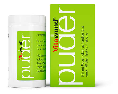 Sie sehen eine Packung Vitawund Puder, Produktbild: 01 Vitawund Puder, A-Nr.: 5269936 - 01