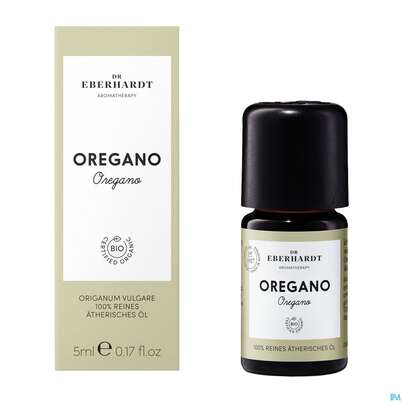 Sie sehen eine Packung Aetherische Oele Dr.eberhardt Bio Oregano 5ml, Produktbild: 05 Aetherische Oele Dr.eberhardt Bio Oregano 5ml, A-Nr.: 5765500 - 05