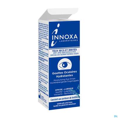 Augentropfen Innoxa Trockene +gereizte Augen Farblos 10ml, A-Nr.: 5835442 - 02
