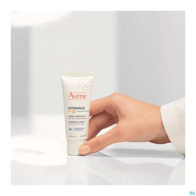 Sie sehen eine Packung Avene Hydrance Feuchtigkeitscreme Spf30 40ml, Produktbild: 07 Avene Hydrance Feuchtigkeitscreme Spf30 40ml, A-Nr.: 5961402 - 07