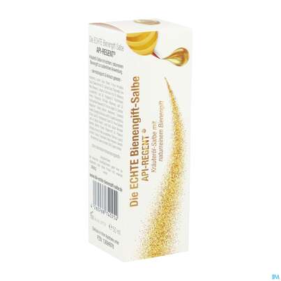 Sie sehen eine Packung Bienengift Salbe Echt Api Regent 50ml, Produktbild: 02 Bienengift Salbe Echt Api Regent 50ml, A-Nr.: 5849467 - 02