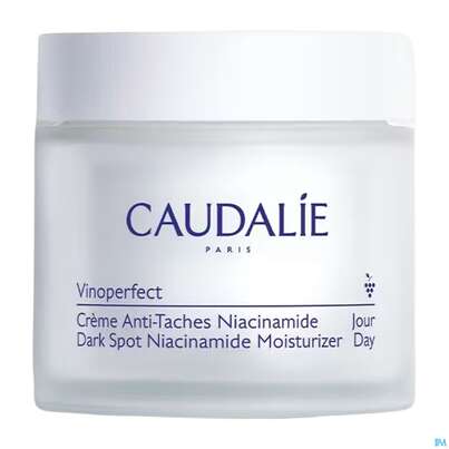 Sie sehen eine Packung Caudalie Vinoperfect Anti-pigmentflecken Creme Niacinamid 50ml, Produktbild: 01 Caudalie Vinoperfect Anti-pigmentflecken Creme Niacinamid 50ml, A-Nr.: 5968172 - 01
