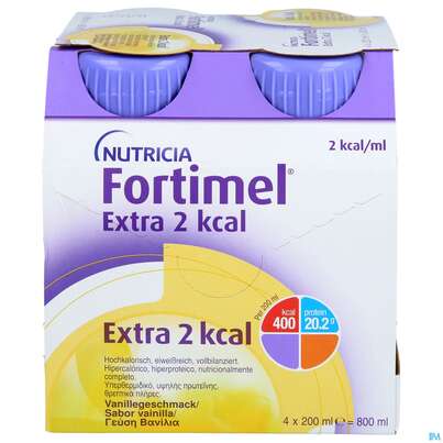 Fortimel/protein 200ml 2kcal Vanille 24st, A-Nr.: 5833383 - 01