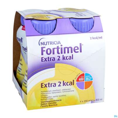 Fortimel/protein 200ml 2kcal Vanille 24st, A-Nr.: 5833383 - 02