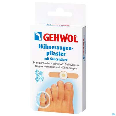Huehneraugen Schutzpflaster +salicyl Gehwol 64168 8st, A-Nr.: 5915951 - 03