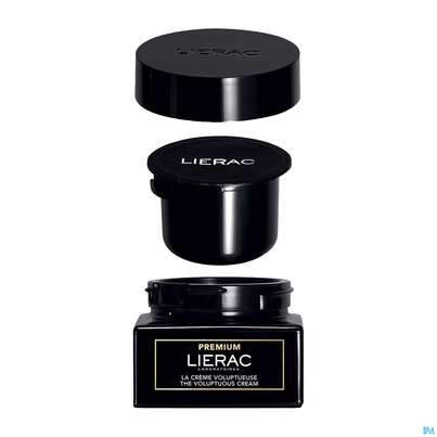 Sie sehen eine Packung Lierac Premium Lierac Set Voluptius Cr +refill 50ml, Produktbild: 06 Lierac Premium Lierac Set Voluptius Cr +refill 50ml, A-Nr.: 5978845 - 06