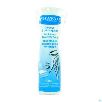 Sie sehen eine Packung Mavala Augenpflege -wattepads 80st, Produktbild: 01 Mavala Augenpflege -wattepads 80st, A-Nr.: 3650589 - 01