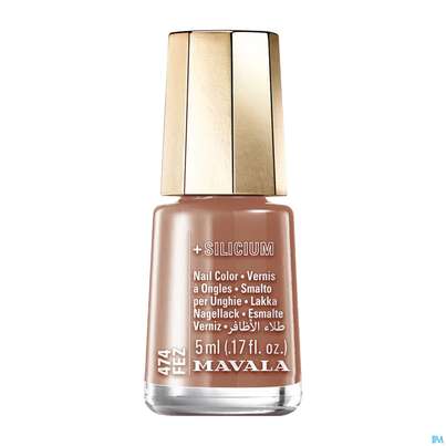 Sie sehen eine Packung Mavala Nagellacke +si 474 Terra Topia Fez 5ml, Produktbild: 01 Mavala Nagellacke +si 474 Terra Topia Fez 5ml, A-Nr.: 5924418 - 01