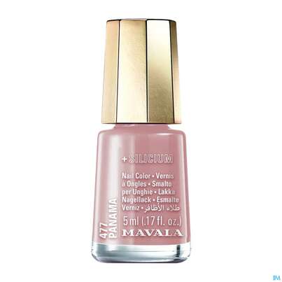 Sie sehen eine Packung Mavala Nagellacke +si 477 Panama 5ml, Produktbild: 02 Mavala Nagellacke +si 477 Panama 5ml, A-Nr.: 5963424 - 02