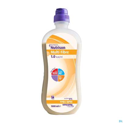 Nutrison 1000ml Sondennahrung Smart Pack Complete Multifibre 8st, A-Nr.: 5452468 - 02