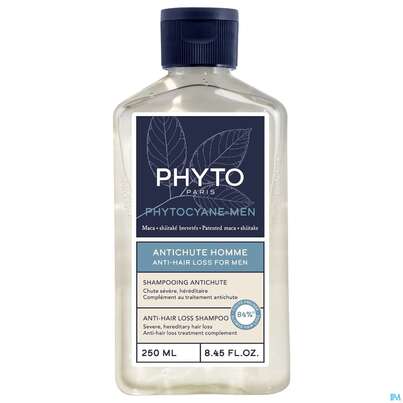 Sie sehen eine Packung Phyto Set +shampoon 100ml Cyane Men 1st, Produktbild: 02 Phyto Set +shampoon 100ml Cyane Men 1st, A-Nr.: 5829921 - 02