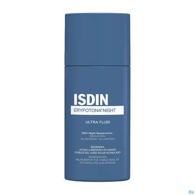 Sie sehen eine Packung Sonnenprodukte Isdin Eryfotona Night 50ml, Produktbild: 01 Sonnenprodukte Isdin Eryfotona Night 50ml, A-Nr.: 5805470 - 01