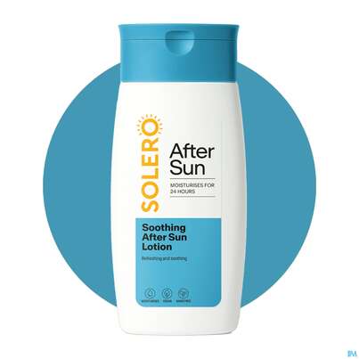 Sie sehen eine Packung Sonnenprodukte Solero After Sun Lotion Beruhigend 200ml, Produktbild: 04 Sonnenprodukte Solero After Sun Lotion Beruhigend 200ml, A-Nr.: 5917499 - 04