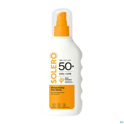 Sonnenprodukte Solero Spray/feuchtigkeit- Spendend Spf50+ 200ml, A-Nr.: 5917430 - 01