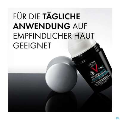 Vichy Homme Deo/roll-on/72h Anti-flecken Dp 100ml, A-Nr.: 5893801 - 05