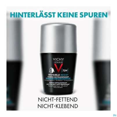 Vichy Homme Deo/roll-on/72h Anti-flecken Dp 100ml, A-Nr.: 5893801 - 08